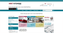 Desktop Screenshot of mintkitchens.co.uk